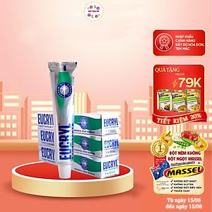 Kem đánh răng trắng răng Eucryl Anh Giúp răng trắng sáng bền lâu , sạch bóng và thơm mát cả ngày - QuaTangMe Extaste
