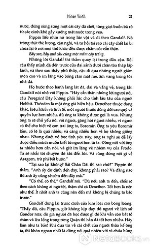 Sách Chúa Tể Những Chiếc Nhẫn - Nhà Vua Trở Về (Tái Bản)