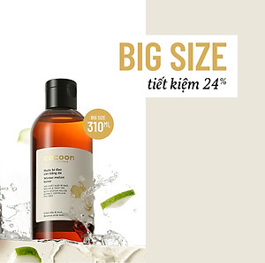 Toner nước bí đao cân bằng da Cocoon 310ml ngăn ngừa mụn ẩn, làm sạch da thuần chay