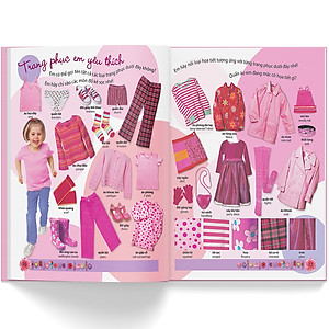 Tiếng Anh Cho Bé  Gái- Cuốn Sách Màu Hồng (Tái Bản)