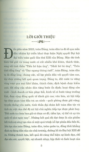 Cả Nước Đồng Lòng, Tranh Thủ Mọi Thời Cơ, Vượt Qua Mọi Khó Khăn, Thách Thức, Quyết Tâm Thực Hiện Thắng Lợi Nghị Quyết Đại Hội XIII Của Đảng - TBT Nguyễn Phú Trọng