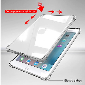 Ốp lưng trong suốt iPad 9.7 2017/ 2018 Likgus - Hàng chính hãng