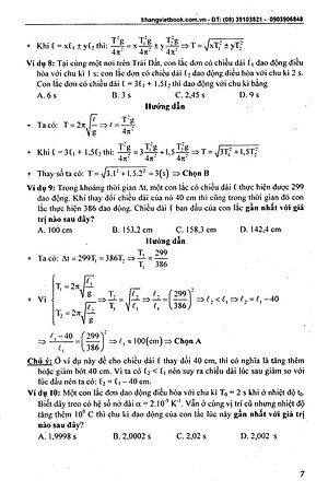 Sách Công Phá Bài Tập Vật Lí Dao Động Cơ (Tập 2)