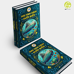 Hai vạn dặm dưới biển - Sách song ngữ kinh điển, có note từ vựng, tặng kèm file nghe - HG Books