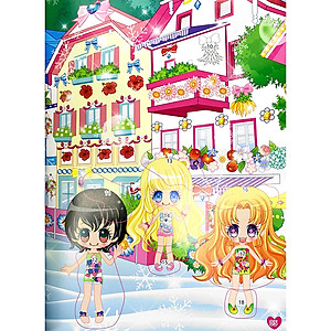 Sách 1000 Hình Dán Trang Phục Công Chúa - Công Chúa Hoa Bìm Bìm