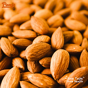 Combo hạnh nhân Mỹ + Macca nhập khẩu Úc Pam's - Sấy chín giòn thơm, nguyên vị