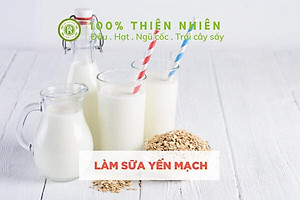 Yến Mạch Cán Dẹt Real Food (Oats) - 2kg/500g/100g/180g