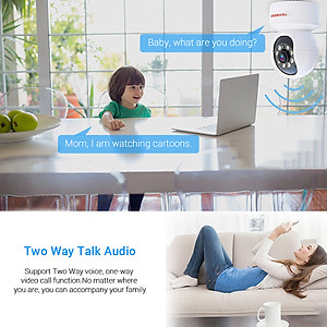 Camera IP Yoosee 2031 Thế Hệ Mới 8 Led 5Mpx Góc Rộng Siêu Nét Full Hd Hồng Ngoại Quay Đêm Hàng Chính Hãng