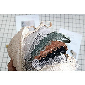 Áo Bra Ren Hoa tạo khe ,thoáng mát -Áo Lót 2 Dây Ren Siêu sang chảnh