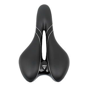 Yên Xe Đạp Bọc Da Cổ Điển Cho Xe Đạp Thân Hẹp Thể Thao Êm Ái Có Rãnh Thoáng Khí Với Đệm Mút PU Foam Mai Lee