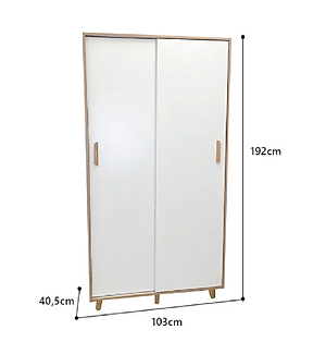 Tủ Quần Áo GOSS Cánh Lùa Đa Năng - GP150