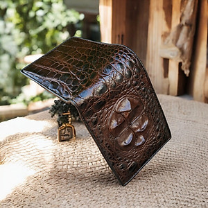 Ví Nam Gù Cá Sấu Lớn 2 Mặt Cao Cấp