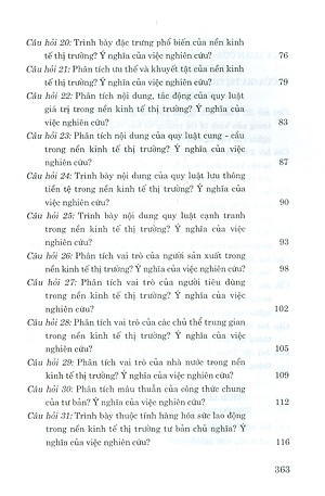 Hỏi - Đáp Môn Kinh Tế Chính Trị Mác - Lênin (Dùng cho bậc đại học hệ chuyên và không chuyên lý luận chính trị)
