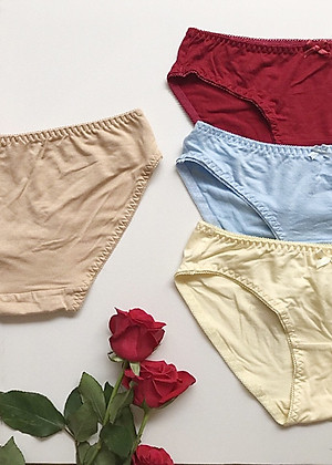 COMBO 5 QUẦN MW COTTON TRƠN - SIZE L