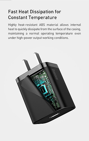 Cốc sạc nhanh Baseus Super Si PD 20W CCSUP-A01 for iPhone 12 (Màu ngẫu nhiên) HÀNG CHÍNH HÃNG