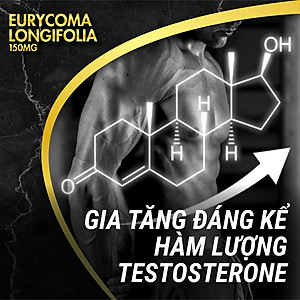 Viên uống phục hồi và tăng cường sức khỏe sinh lý nam giới Powergra Rino - Vỉ dùng thử 1 viên