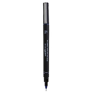 Bút Kỹ Thuật Uni Fine Line PIN 01-200 - Mực Xanh