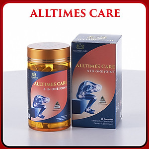 Thực phẩm bảo vệ sức khỏe hỗ trợ giảm đau khớp ALLTIMES CARE 4 IN ONE JOINT - Hộp 60 viên