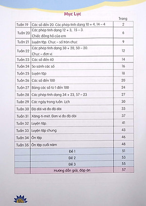 Bài Tập Thực Hành Toán Lớp 1 - Tập 2 (Theo Chương Trình Giáo Dục Phổ Thông 2018)