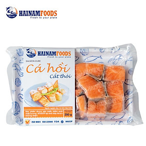 [Chỉ Giao HCM]  CÁ HỒI CẮT THỎI- 200G