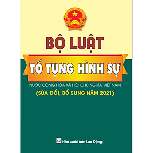 Sách - Combo 2 cuốn Bộ luật hình sự và Bộ luật tố tụng hình sự (Hiện hành) - ndbooks
