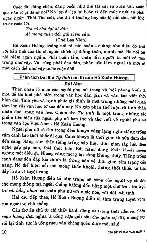 Sách 270 Đề & Bài Văn Mẫu Lớp 11