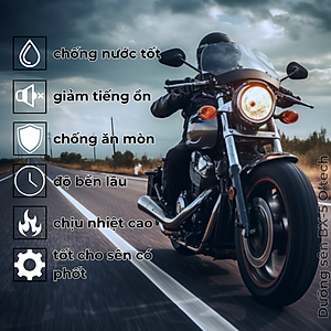 Chai xịt dưỡng sên, bôi trơn xích xe máy chống văng, chống rỉ sét BX5 (450 ml) Chain Lube - Hàng Chính Hãng O'Tech