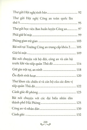 Sáu Điều Bác Hồ Dạy - Di Sản Vô Giá Xây Dựng Lực Lượng Công An Nhân Dân
