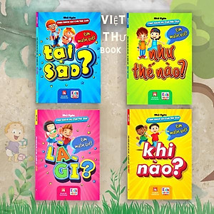 Sách - 10 Vạn Câu Hỏi - Chìa Khóa Mở Cửa Thế Giới - Combo 4 Cuốn - Nhã Uyên - Việt Thư