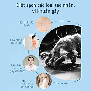Túi Diệt Khuẩn Mền Gối Nệm HOMI Mã HK01 Công Nghệ Nhật Bản Chiết Xuất Tự Nhiên Loại Bỏ Ve Rận, Nấm Mốc Gây Ngứa Ngáy Khó Chịu [Combo 3 Hộp] - Hàng Chính Hãng