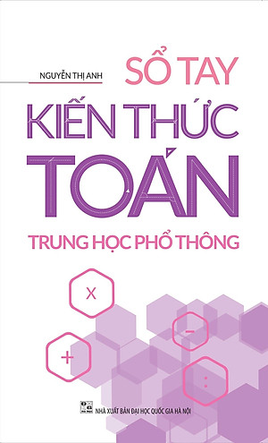 Sách: Combo Sổ Tay Kiến Thức Trung Học Phổ Thông ( Toán - Anh - Văn)