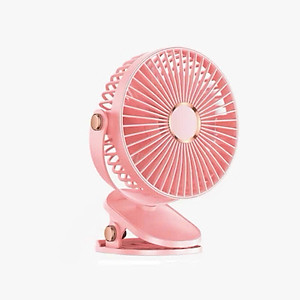 Quạt Mini Tích Điện Kẹp Bàn F60 - 5 Tốc Độ Gió, Xoay 720 Độ, Lồng Quạt 15cm, Sạc Type C - HÀNG CHÍNH HÃNG MINIIN