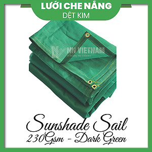 LƯỚI CHE NẮNG - MAY VIỀN, KHUY - SIZE 2M X 1M