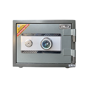 Két Sắt Chống Cháy Gia Đình TRULY TL-32 Chống Cháy, Chống Trộm Công Nghệ Hàn Quốc 45kg Bảo Hành 5 Năm - Hàng Chính Hãng 