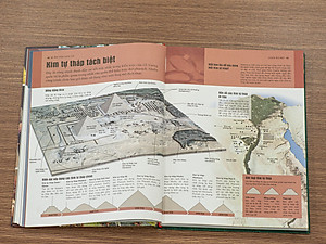 Combo 2 Cuốn Sách Bách Khoa Toàn Thư - Kỳ Quan Thế Giới, Bí Ẩn Của Lịch Sử- Tổng Hợp Kiến Thức Về Lịch Sử, Địa Lý, Du Lịch Khám Phá Thế Giới - Á Châu Books Bìa Cứng, In Màu