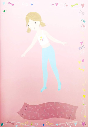 Sách Sticker Dolly Dressing - Dán Hình Sáng Tạo Trang Phục Búp Bê - Cún Con