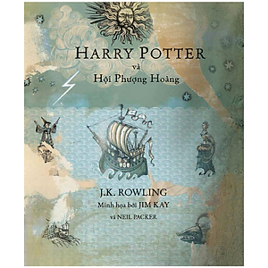 Sách Harry Potter và Hội Phượng Hoàng - Bản Màu Bìa Cứng