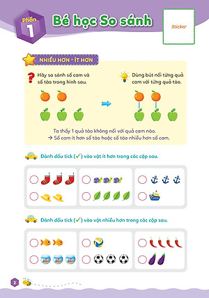 Sách Hello Chào Lớp 1 - Toán Tư Duy