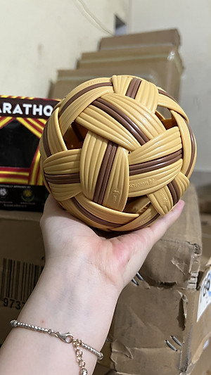 Quả cầu mây MT201, quả cầu mây tập luyện 180g, chất liệu nhựa cao cấp có độ bền cao, tròn đều và độ nảy đạt tiêu chuẩn