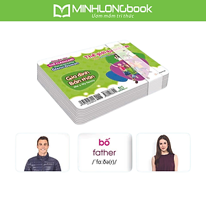 Sách Thẻ Flashcard Theo Phương Pháp Glenn Doman - Thế Giới Quanh Em: Gia Đình - Bản Thân