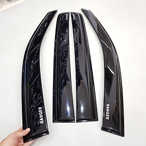 Bộ vè che mưa ABS cho Ford Ranger cao cấp