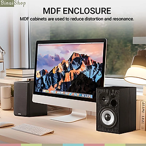 Edifier R990BT - Loa Bookshelf 2.0 Active, Bluetooth 5.4, Công Suất 24W, Đầu Vào RCA Kép Đa Dạng Với Điện Thoại, Máy Tính - Hàng Chính Hãng
