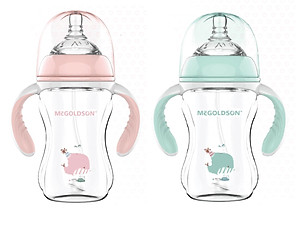 Bình sữa cổ rộng McGOLDSON Premium 180ml