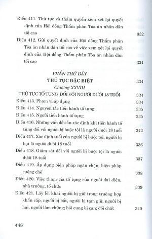 Bộ Luật Tố Tụng Hình Sự (Hiện Hành) (Sửa Đổi, Bổ Sung Năm 2021)
