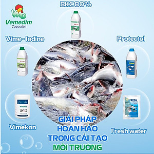 Trimesul - Dùng cho nhiễm khuẩn ở cá lươn ốc ếch gói 100gr