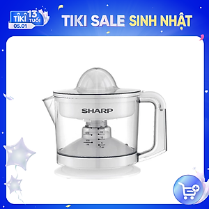 Máy Vắt Cam SHARP EJ-J256-WH - Hàng Chính Hãng