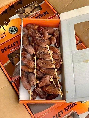 Chà Là sấy khô nguyên cành Tunisia (hộp 500gr)