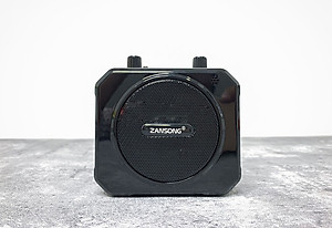 Loa trợ giảng Zansong M80 - Máy trợ giảng kèm micro cài tai không dây - Kết nối Bluetooth 4.2, AUX, USB, SD card, FM - Công suất 10W, điều chỉnh được echo - Pin sạc dung lượng lớn thời gian dùng lên đến 6h - Âm thanh rõ ràng, sắc nét - Hàng nhập khẩu