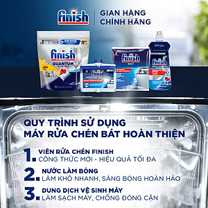 Dung Dịch Tẩy Rửa Máy Rửa Chén Bát Finish Dishwasher Deep Cleaner