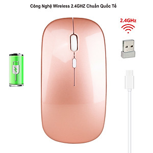 Chuột không dây Bluetooth  HXSJ M90 - Hàng chính hãng